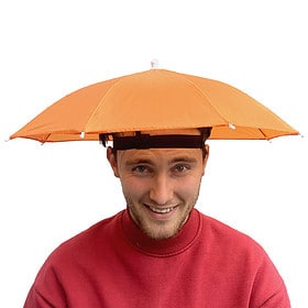 Head Umbrella | Orange