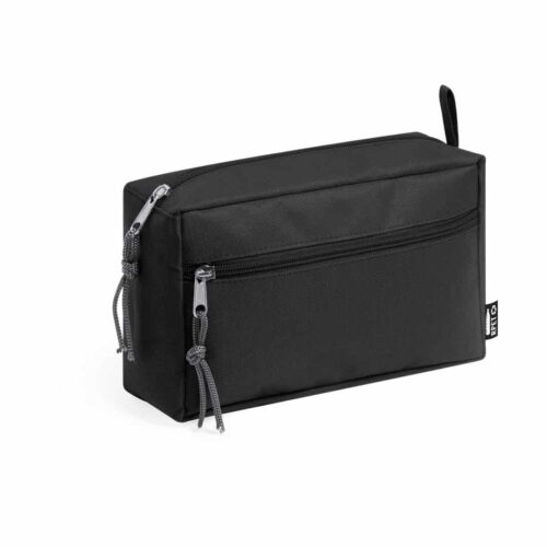 Toiletry Bag RPET Polyester Black