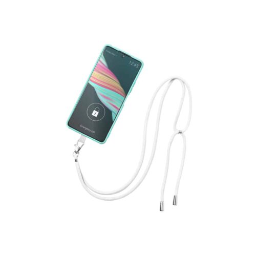 Universal Phone Lanyard White