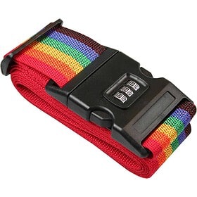Suitcase Strap with Combination Lock 200 cm Pride Rainbow