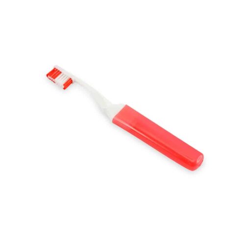 Travel Toothbrush Red