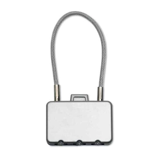 Metal suitcase lock 3 digits