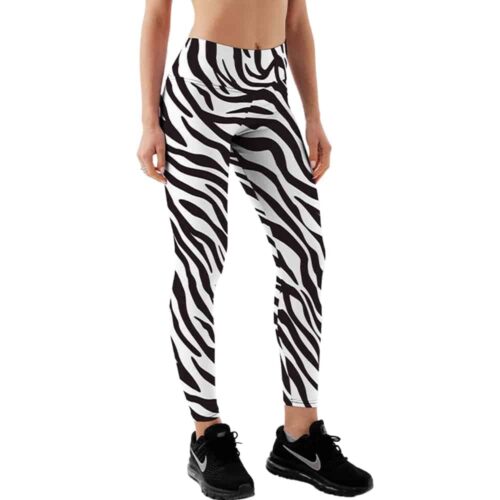 Yucka festival leggings with zebra print