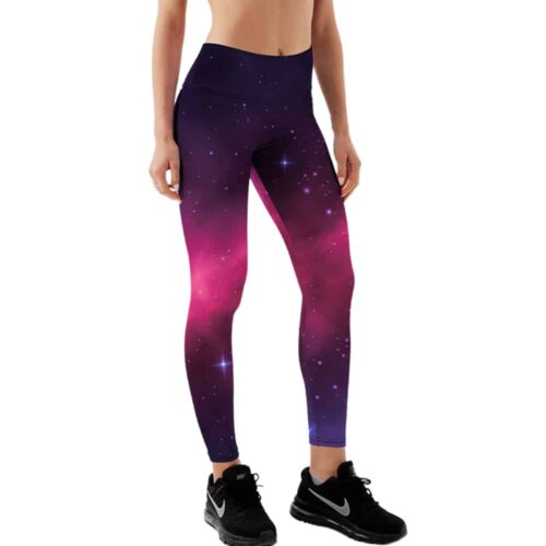 Yucka festival leggings with space print