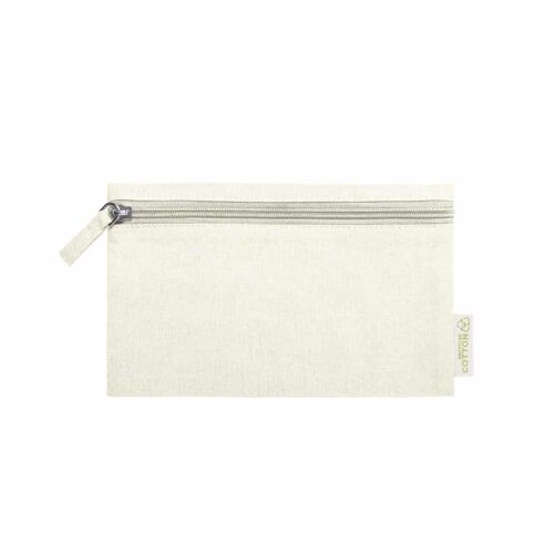 Toiletry Bag Recycled Cotton Beige