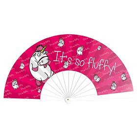 Deluxe Festival Hand Fan It's So Fluffy