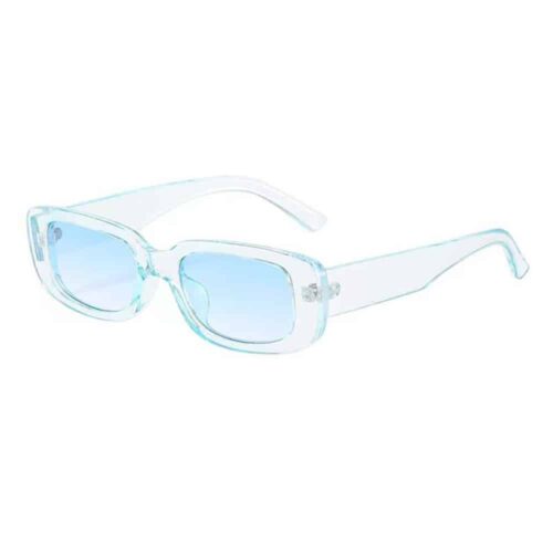 Classic Sunglasses Thick Frame - Transparent Blue