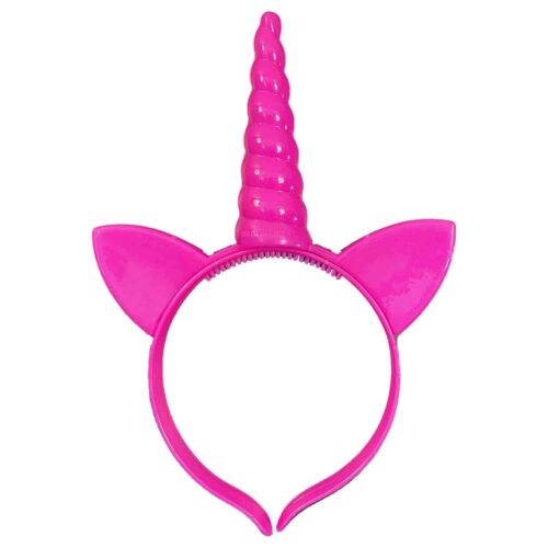 LED Headband Unicorn Pink