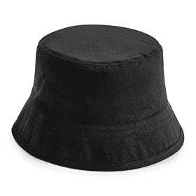Beechfield cotton fisherman's hat 60 cm black
