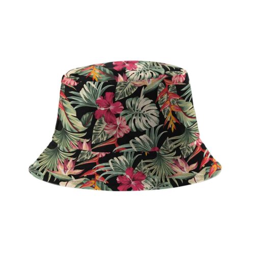 Yucka reversible fisherman's hat with jungle print - 58 cm