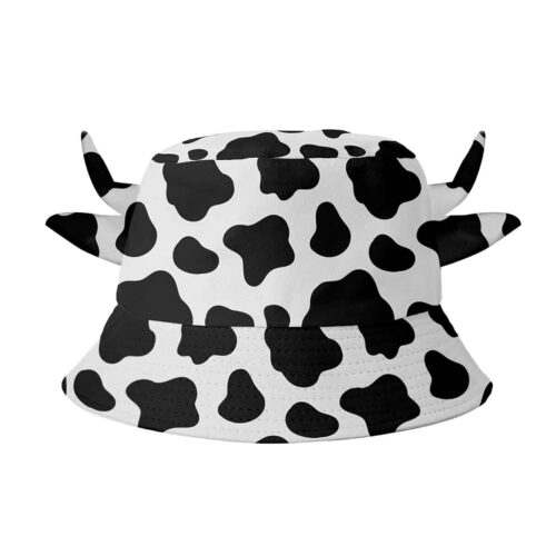 Yucka fisherman's hat cow with ears - 58 cm