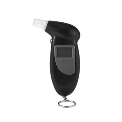 Alcohol tester keychain black