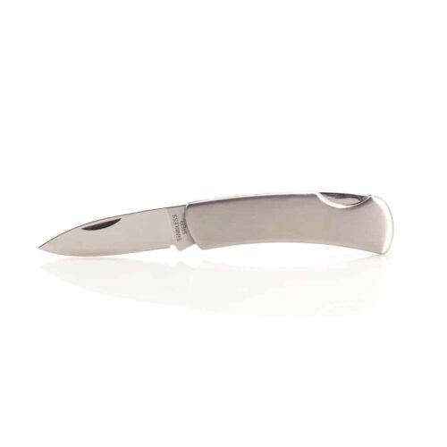 Pocket Knife Stainless Steel Silver