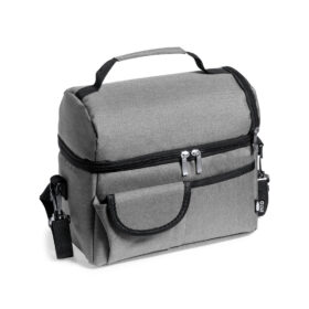 Cooler Bag with Shoulder Strap RPET Grey