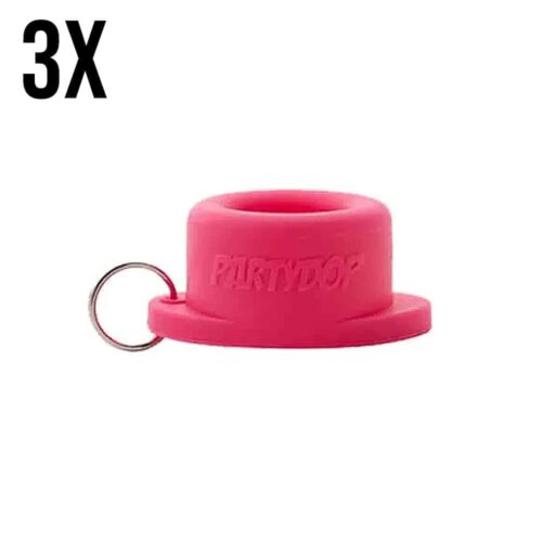 Universal Party Cap - Fluffy Pink - 3 pieces