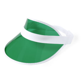 Adjustable PVC Visor Green