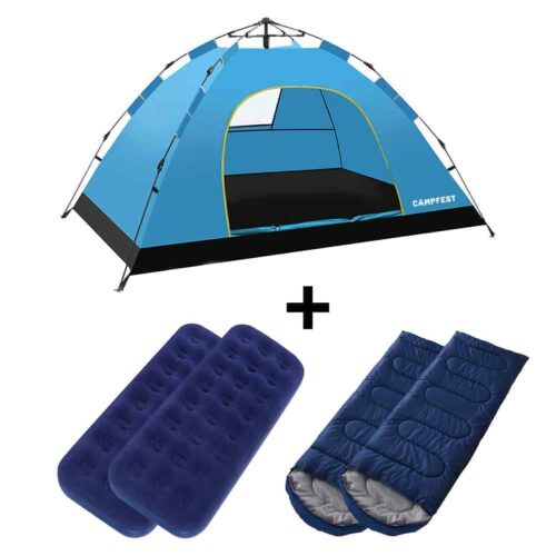 Campfest two-person camping set 5-piece