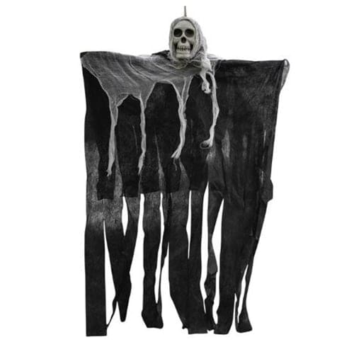 Halloween Hanging Decoration Ghost 85 cm Black