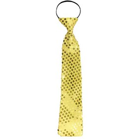 Gold Glitter Tie