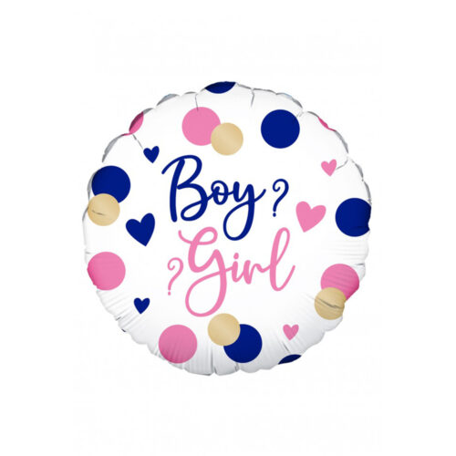 Foil Balloon Gender Reveal 45 cm