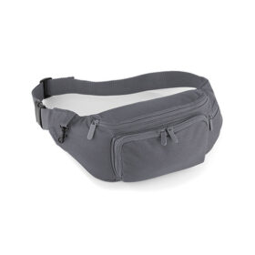 Quadra hip bag 2 liters grey