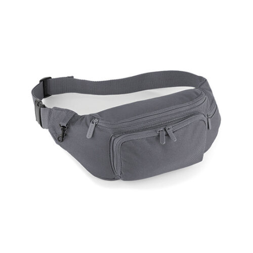 Quadra hip bag 2 liters grey