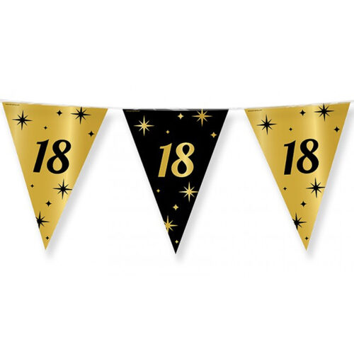 Flag Line 18 Years Black/Gold