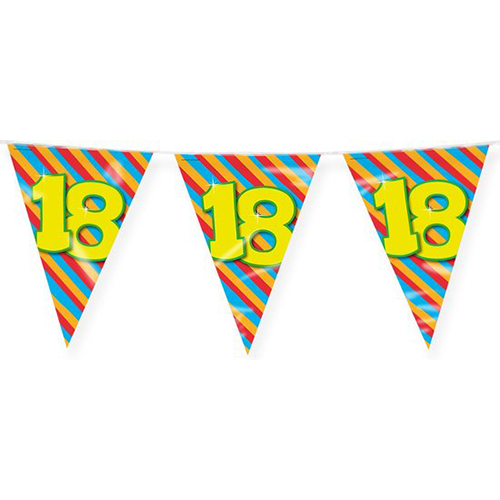Bunting Line 18 Years