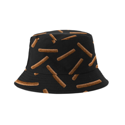 Fisherman's hat with sausage print - 58 cm