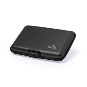 RFID card holder aluminum black
