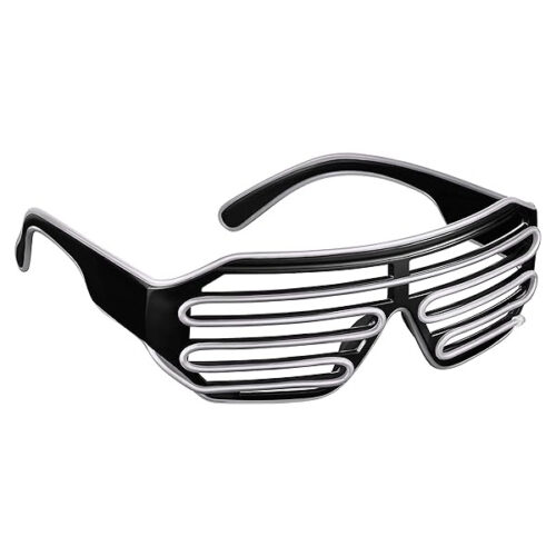 LED Shutter Glasses White