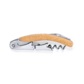 Stainless Steel Corkscrew with Foil Cutter