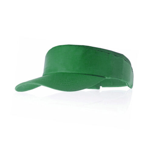 Adjustable Cotton Sun Visor Green