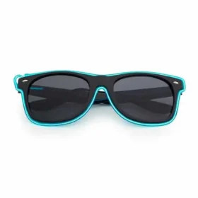 NEON sunglasses black - neon green