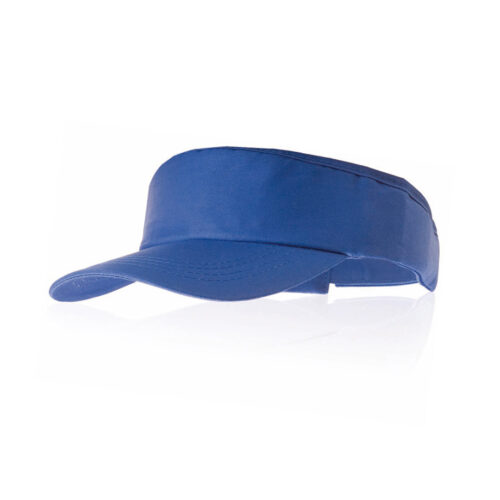 Adjustable sun visor cotton blue