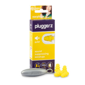 Pluggerz earplugs Quiet - Earplugs for concentration - Study/work/travel