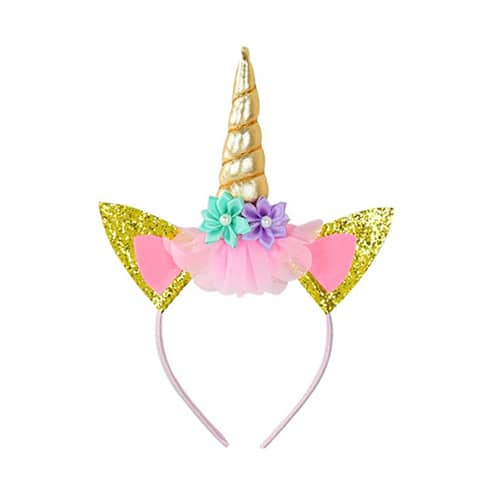 Unicorn Headband Gold