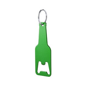 Bottle Opener Keychain Green