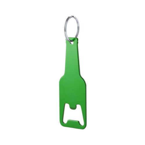 Bottle Opener Keychain Green