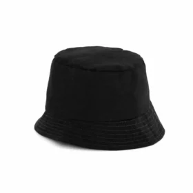 Bucket Hat Cotton Black