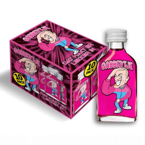 Gabbertje® shots – Pink (10-pack)