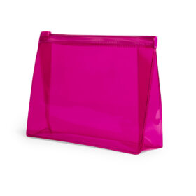 Transparent Toiletry Bag PVC Pink