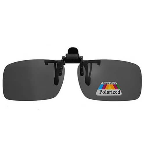 Clip-on sunglasses black