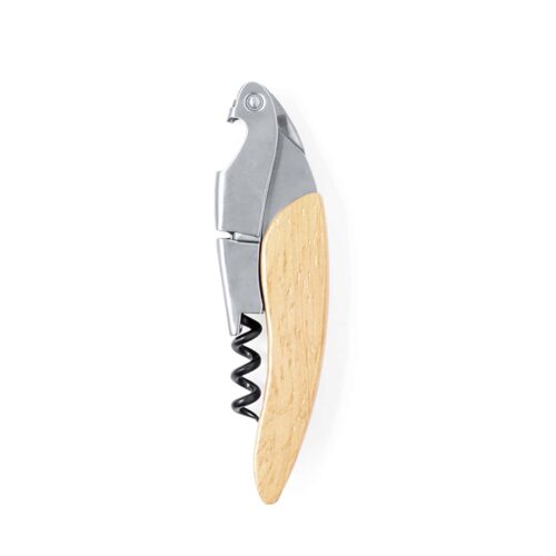 Corkscrew with Wooden Foil Cutter