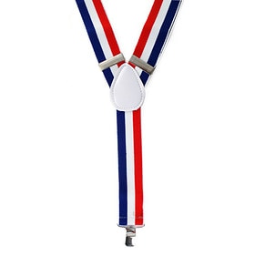 Suspenders red/white/blue