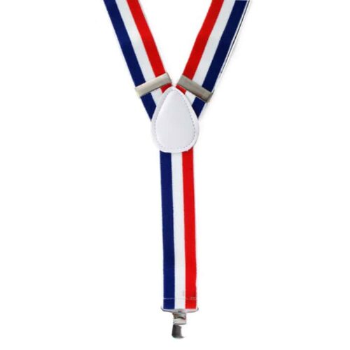 Suspenders red/white/blue