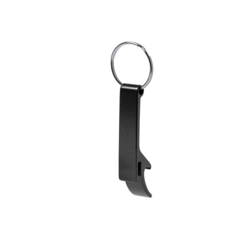 Bottle Opener Keychain Black