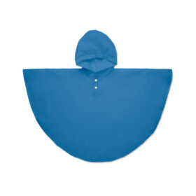 PEVA rain poncho children blue - 2-5 years