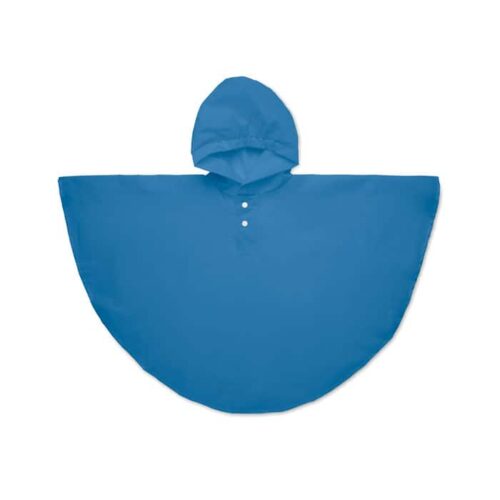 PEVA rain poncho children blue - 2-5 years