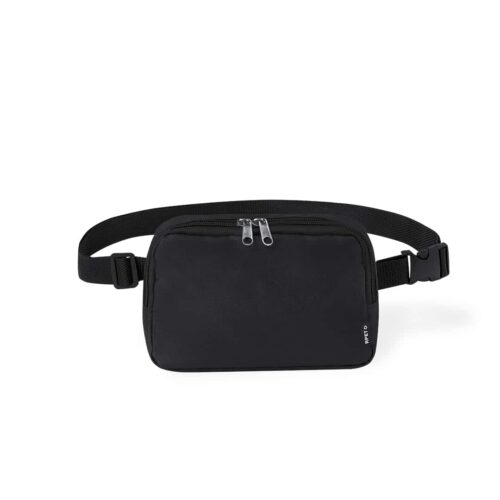 Hip Bag Shoulder Bag RPET Black